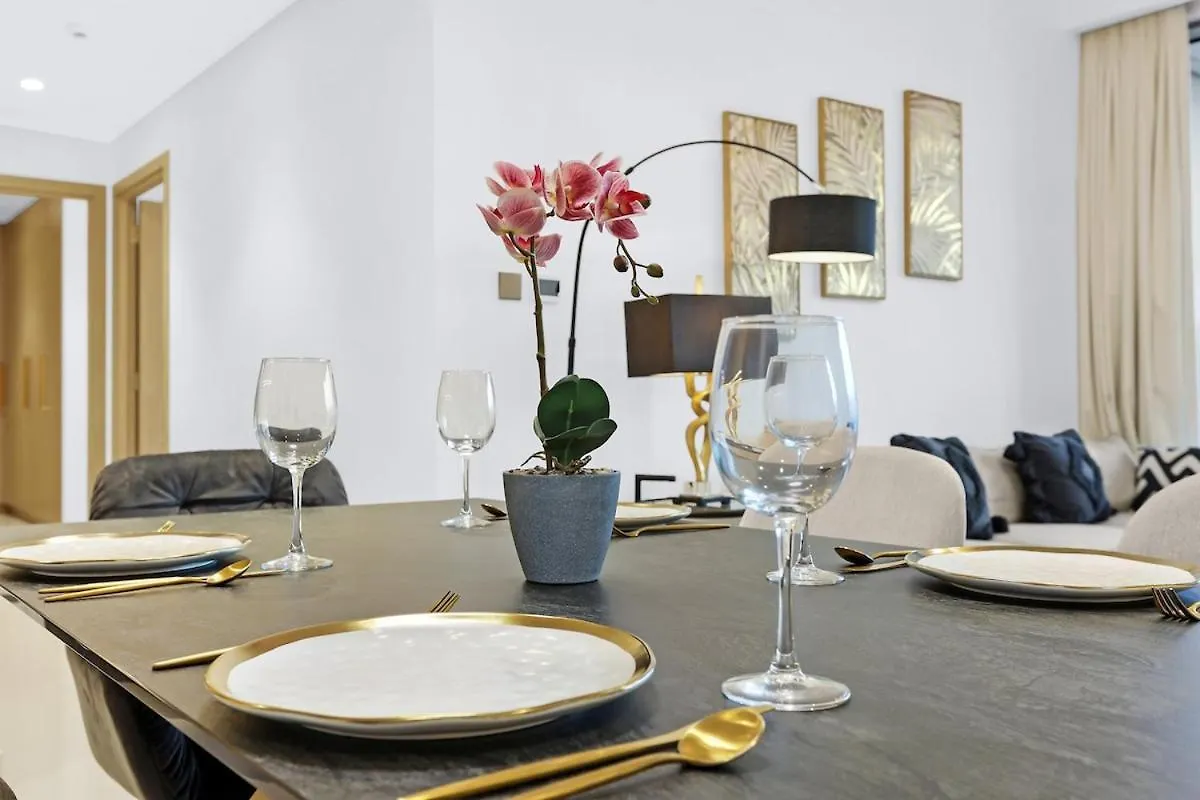 First Class 2Br Creek Harbour & Burj Views Dubai Apartment