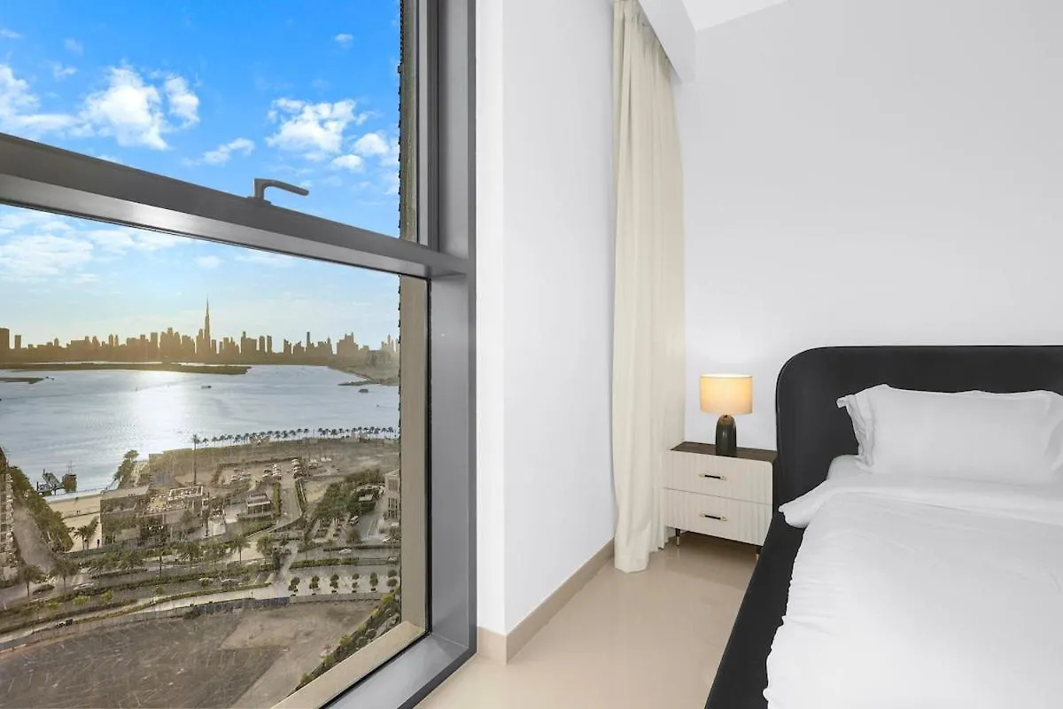First Class 2Br Creek Harbour & Burj Views Dubai Apartment
